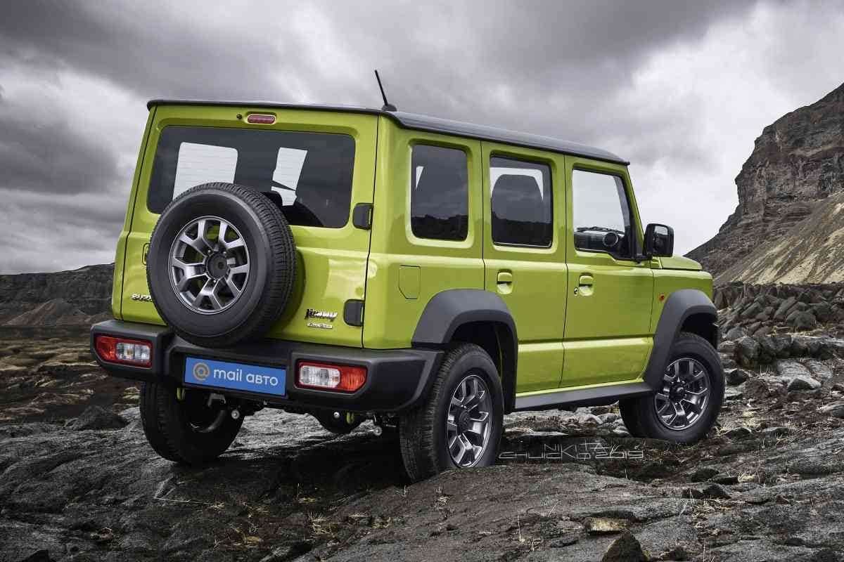 Maruti Suzuki Jimny 5 Door SUV Spotted in India Competition with Mahindra Thar News in Hindi