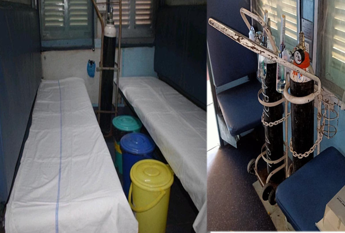 kanpur coronavirus cases covid 19 pandemic, isolation coach of railway