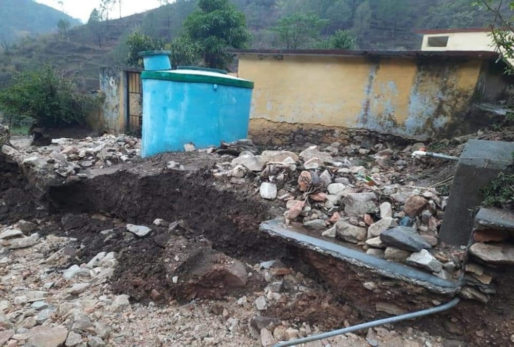Uttarakhand Weather Cloudburst News Today: Many House Destroy in disaster photos