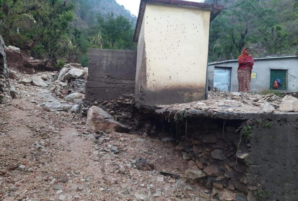 Uttarakhand Weather Cloudburst News Today: Many House Destroy in disaster photos