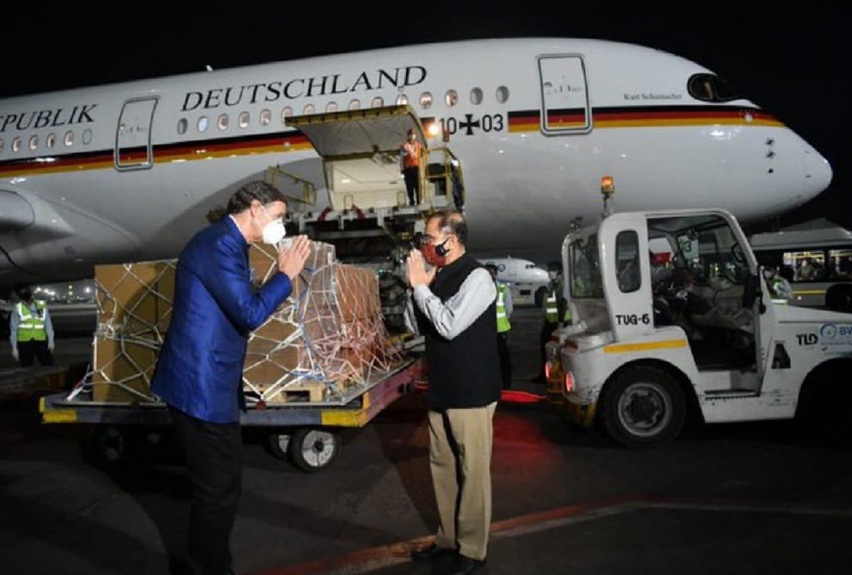 Germany came forward: Oxygen plant sent to India, four lakh liters will be produced every day