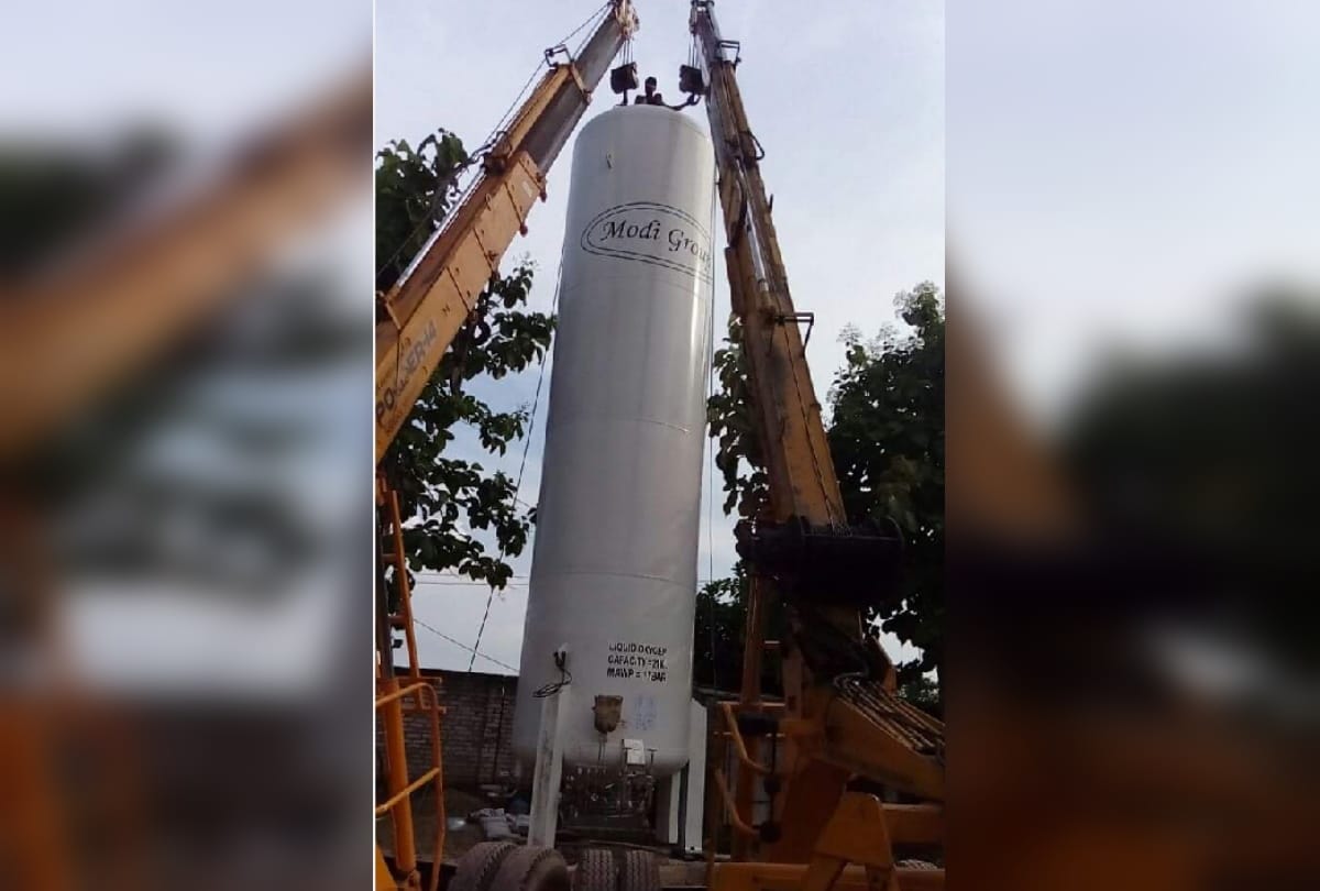 Next week will increase production of oxygen cylinder gas in Gorakhpur