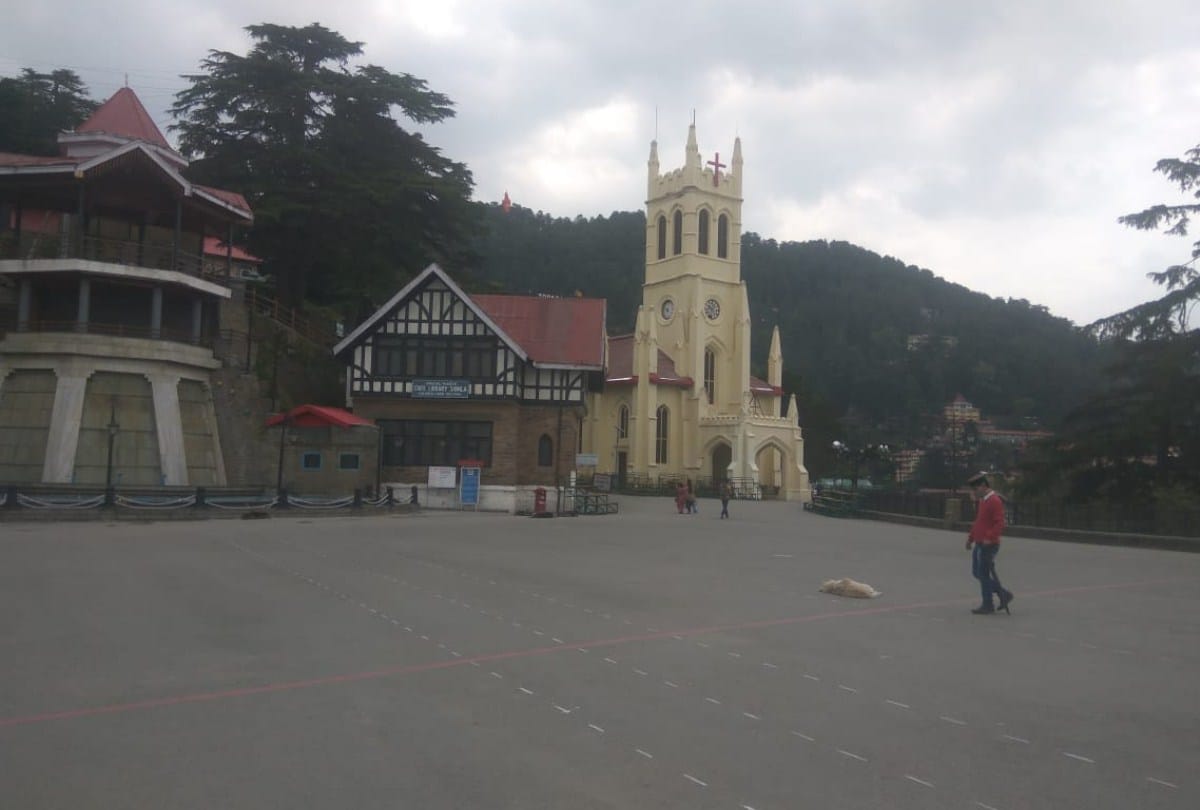 corona curfew in shimla himachal pradesh first day
