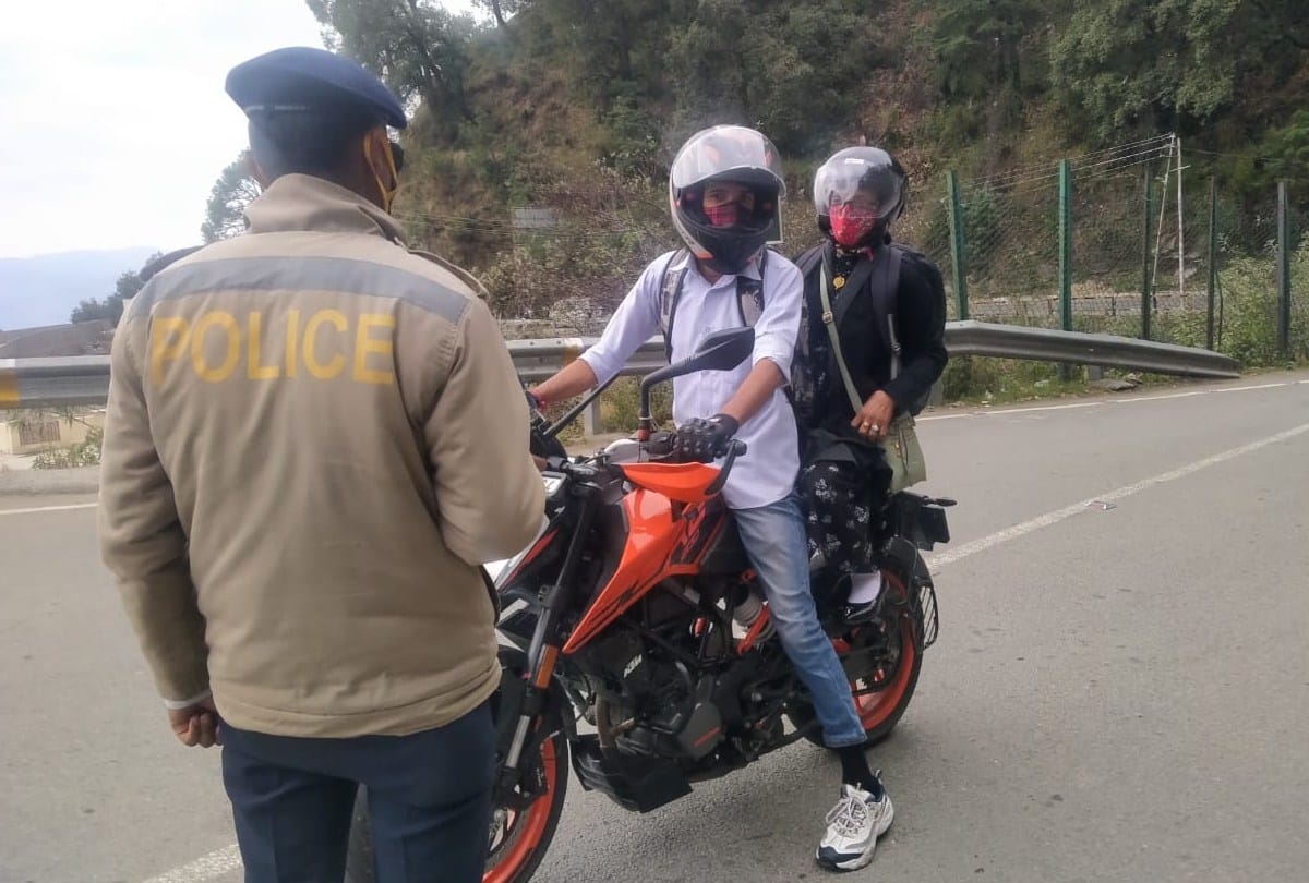 corona curfew in shimla himachal pradesh first day
