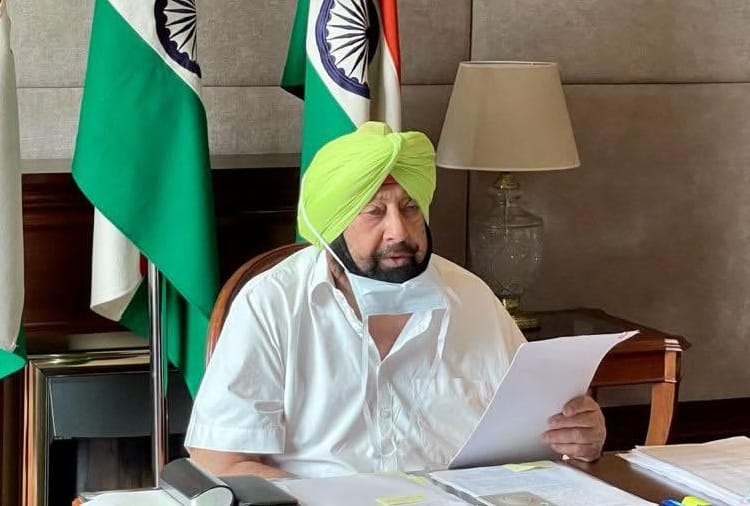 Punjab CM Amarinder Singh give order to police to take strict action against who violate covid-19 norms