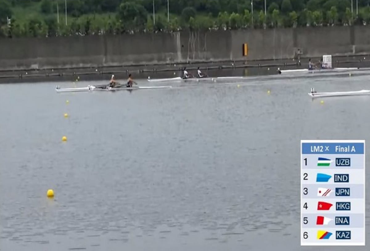 In the rowing mens doubles sculls event for Tokyo Olympics Arjun Jat and Arvind Singh qualified