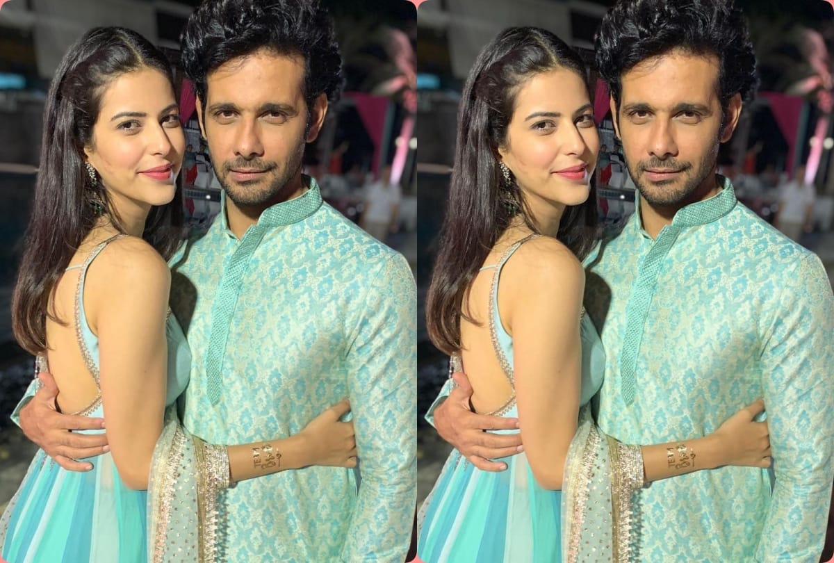 tv actor viraf patel wedding with saloni khanna he gives rubber band instead of ring photos viral