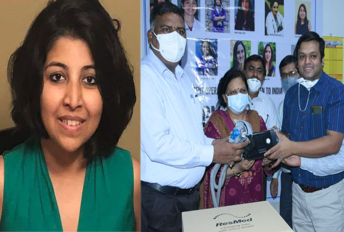 Dr. Millie Jain donated 10 bypass machines to Hallet Hospital