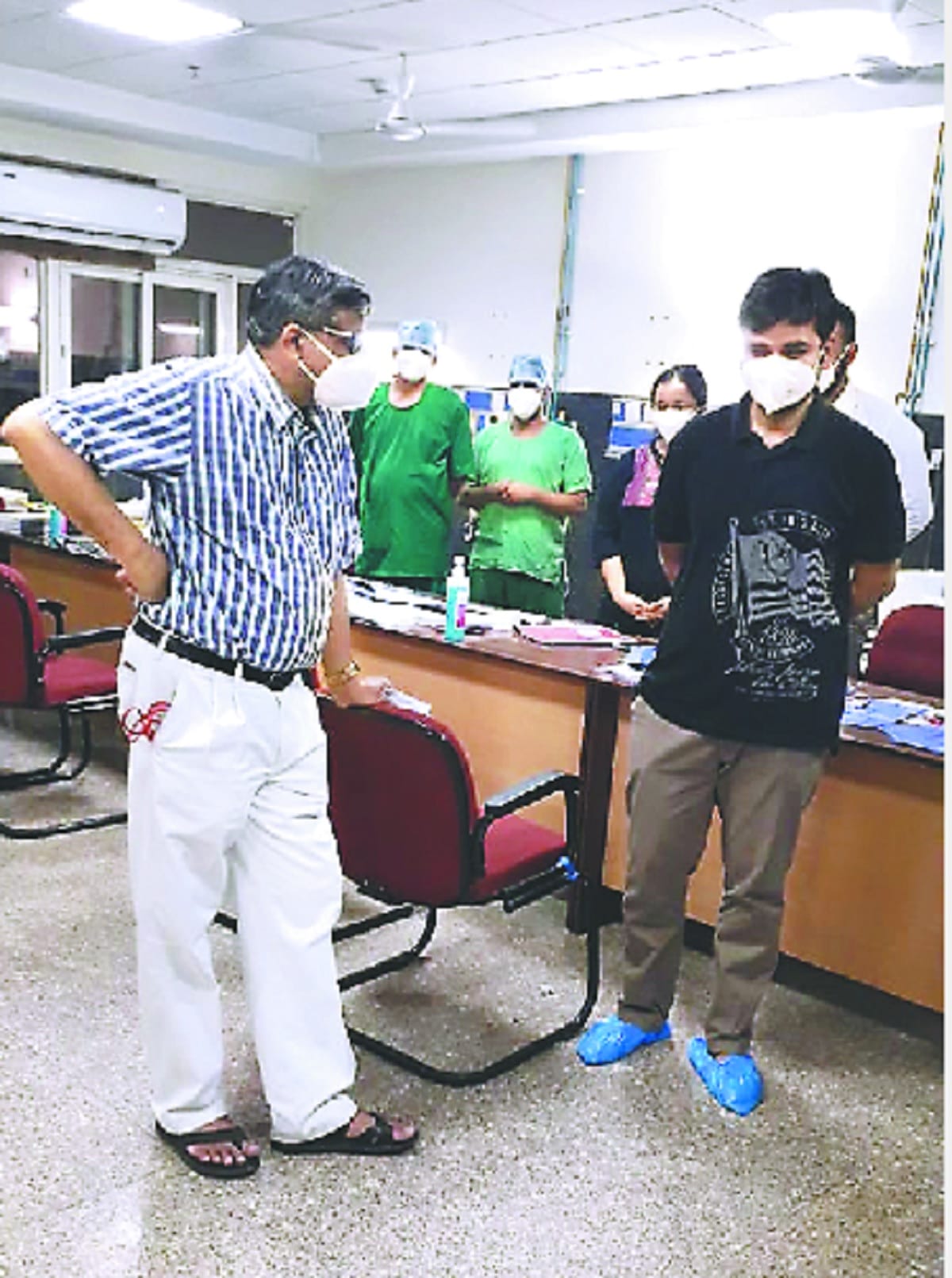 Infected patients will be better treated, there will not be any problem, new MS has tried test after reaching BHU Superspeciality
