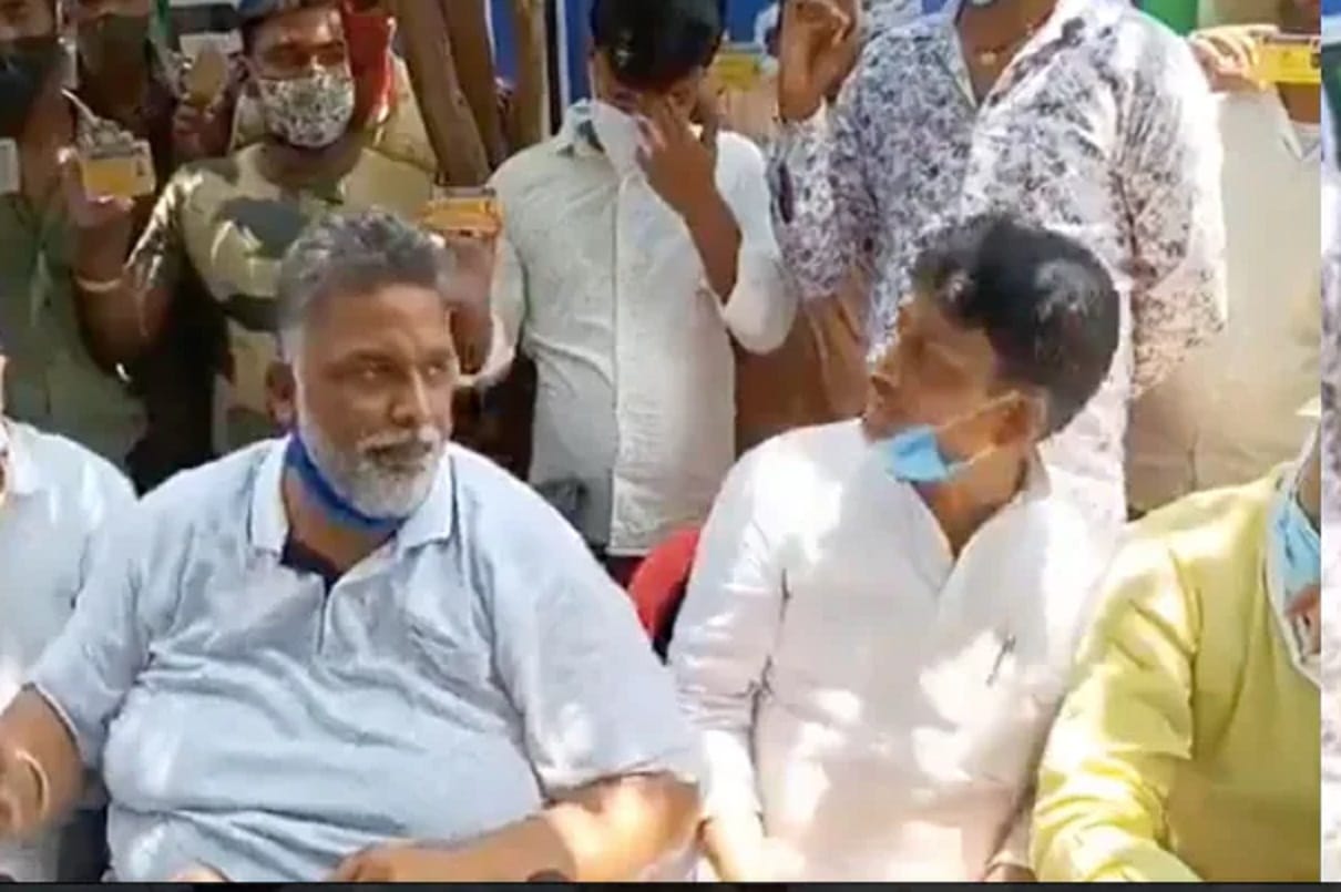 pappu yadav big disclose  in bihar jail covid 19 lockdown guidelines