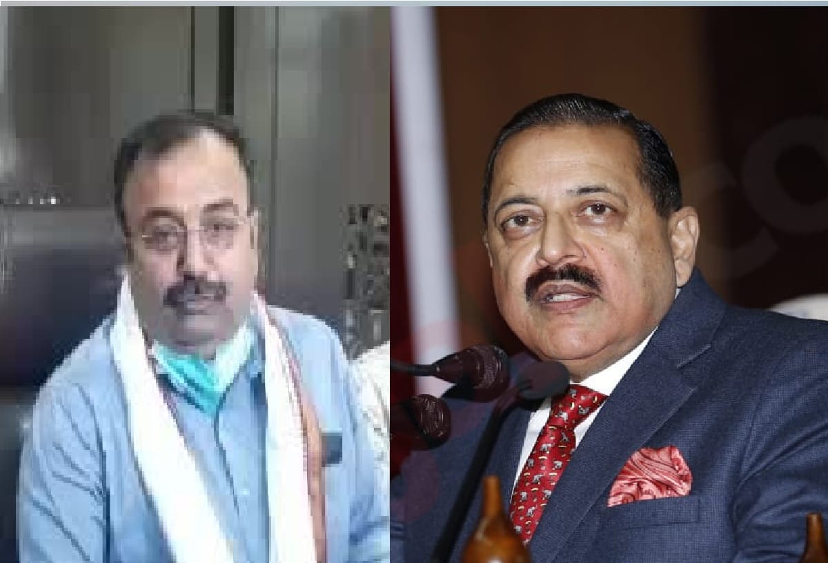 Union Minister Dr Jitendra Singh has filed defamation suit against former MLC Vikram Randhawa