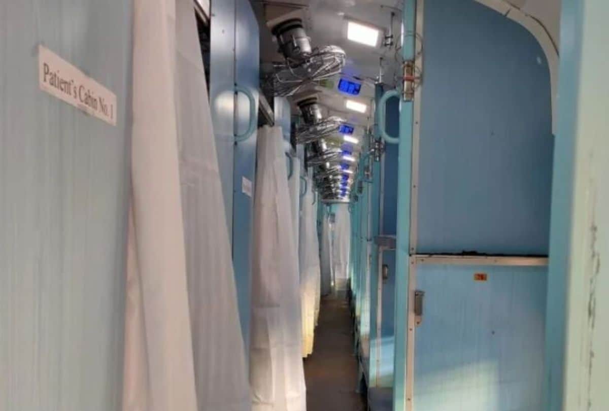 coronavirus news: 28 isolation coaches of railway ready at agra cantt railway station