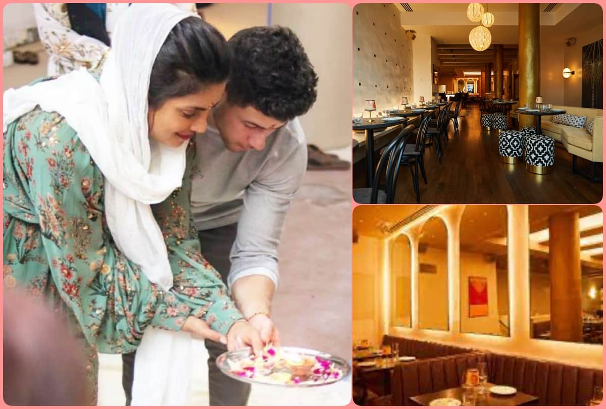 Priyanka chopra visit her Restaurent Sona share photos on social media eating yummy pani puri