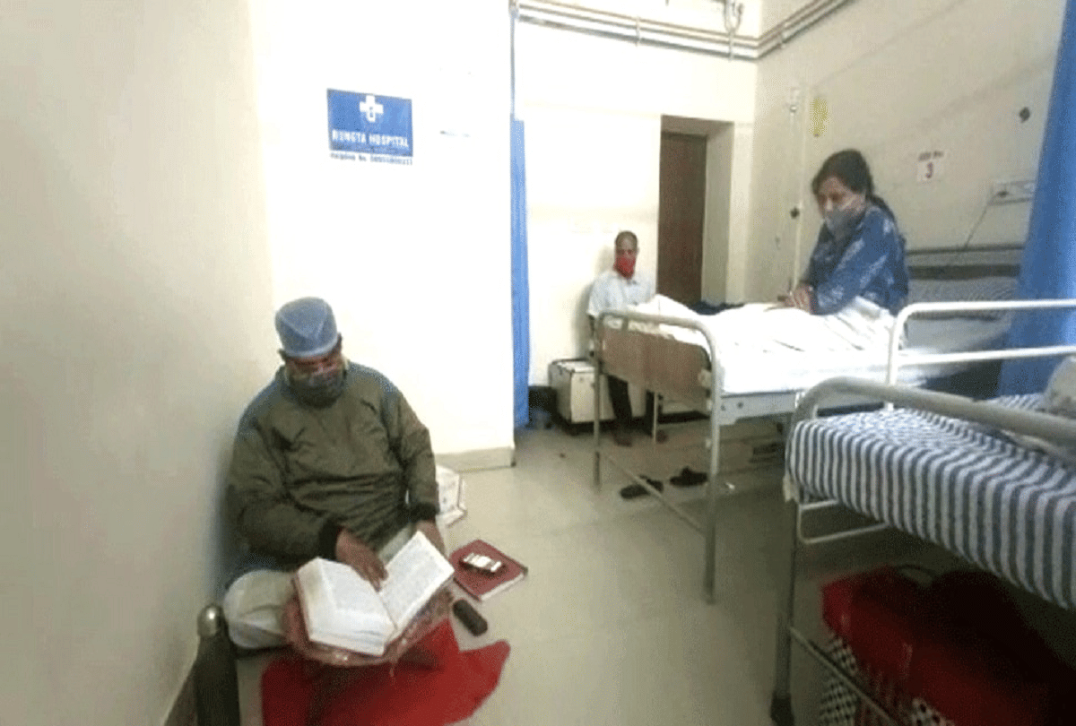 coronavirus rajsthan ramayana path in rungta hospital for mentally peace