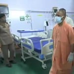 मुख्यमंत्री योगी आदित्यनाथ ने डीआरडीओ अस्पताल का निरीक्षण किया।