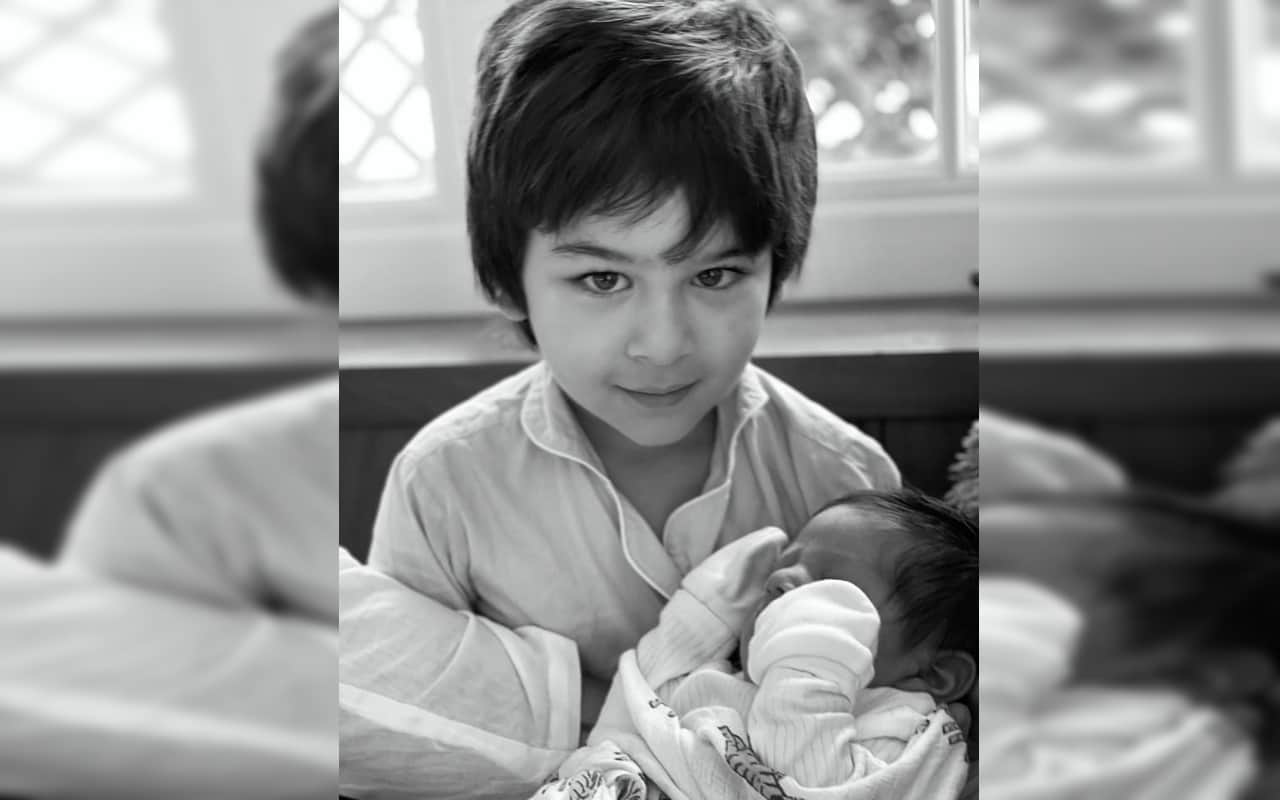 Kareena Kapoor Shares A Closer Glimpse of Baby Boy First Pic In Taimur's Arms
