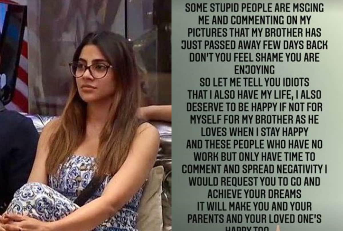 Nikki Tamboli Deletes Emotional Note On Late Brother Jatin And Shares New Post