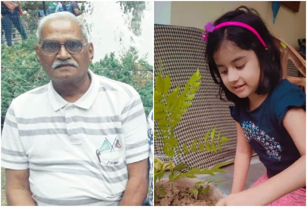 80 years old man and six year old girl in home isolation recovered from covid infection