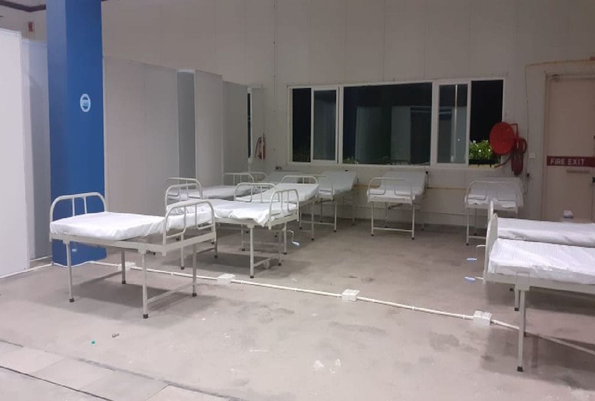 Covid Hospital will start from Monday at Agra Trade Center