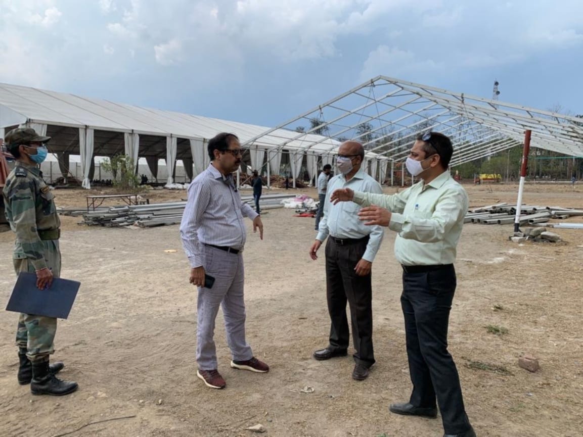 coronavirus in uttarakhand latest news : DRDO building two covid hospital one in rishikesh and other in haldwani, photos