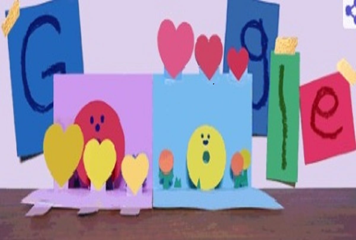 Happy Mothers Day 2021: Google Doodle Wishes All Superwomen With Adorable Pop Up Card