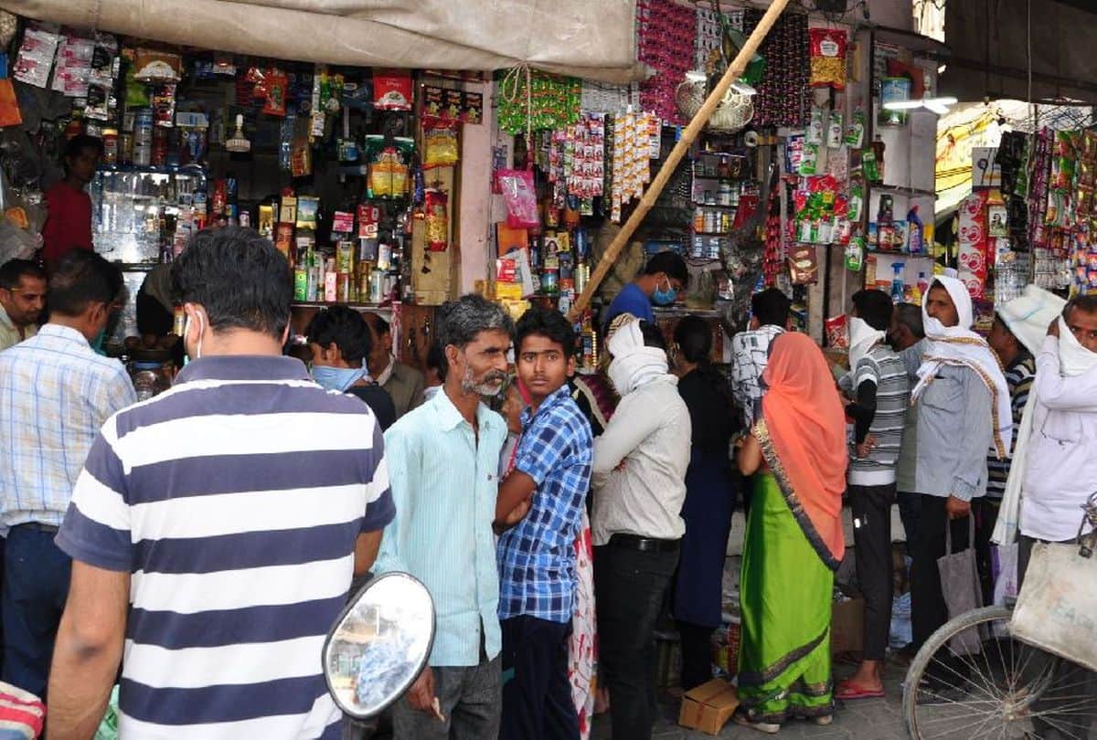 Lockdown In Up: Firozabad Police Alert For Corona Curfew People Not Aware