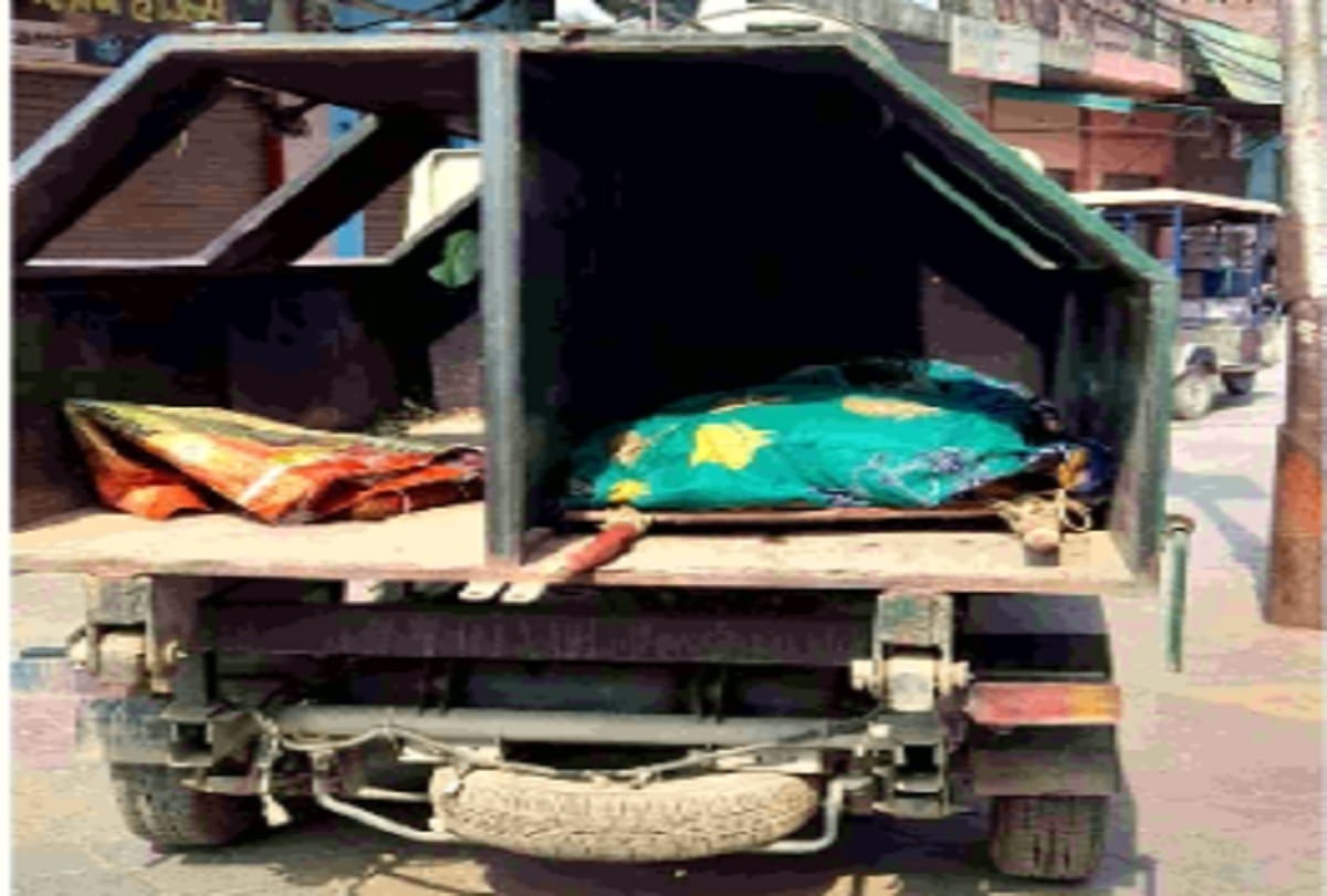 dead body was taken to the crematorium from the garbage pickup vehicle in shamli of up
