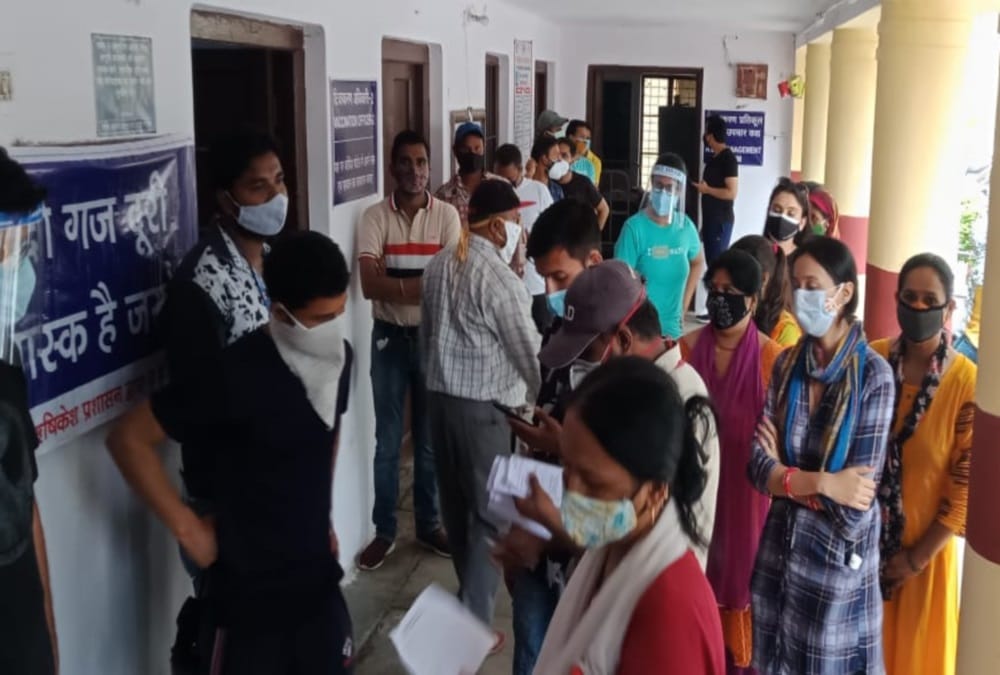 Corona Vaccination Above 18 years in Uttarakhand: Public Angry on Vidhan Sabha Speaker Prem chand Agarwal and Ruckus in Rishikesh