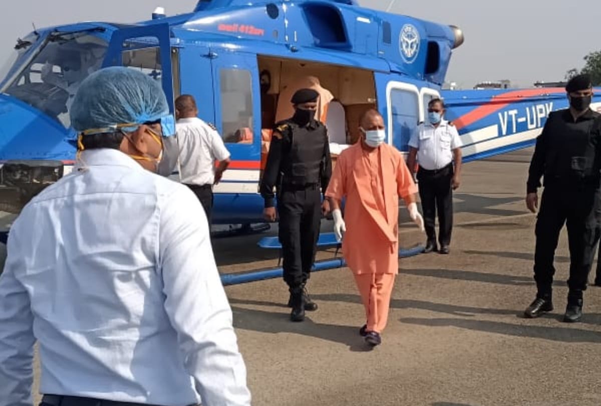 CM Yogi Adityanath to visit ayodhya today.