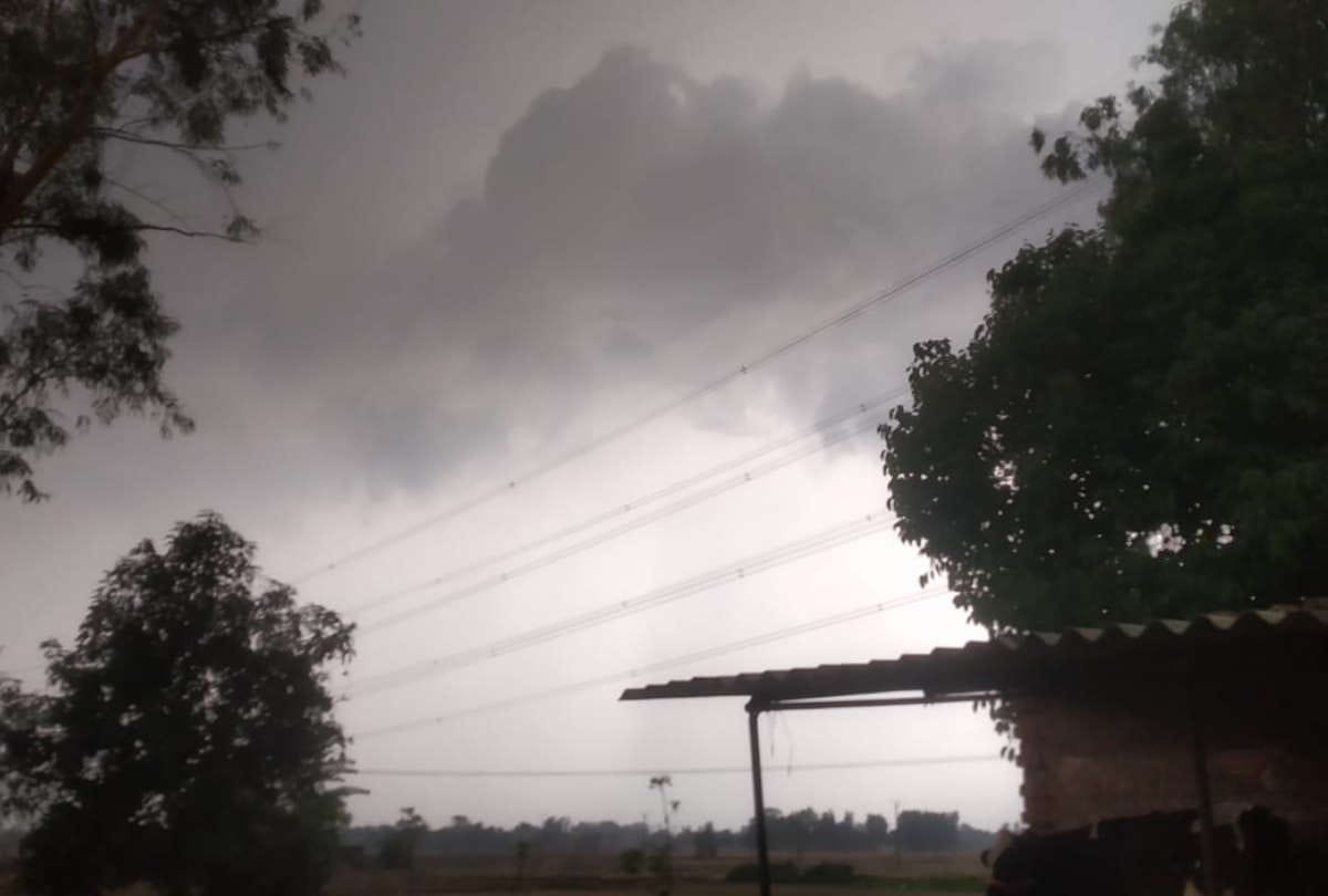 Gorakhpur weather change after heavy rain and Storm