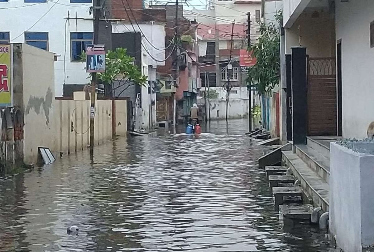 Gorakhpur weather change after heavy rain and Storm