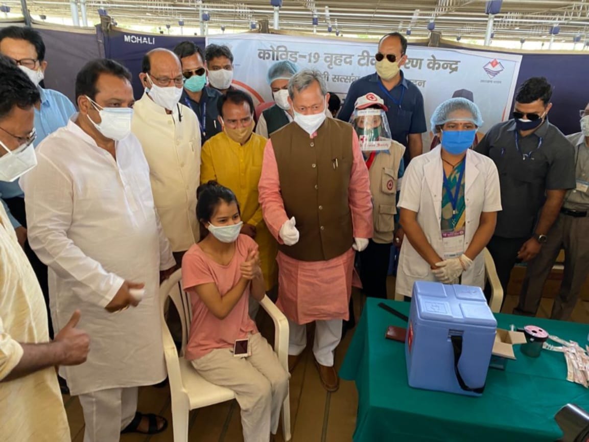 Coronavirus in Uttarakhand: Covid Vaccination free For Above 18 to 44 Years Starts, watch photos