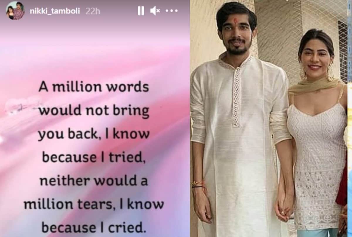Nikki Tamboli Deletes Emotional Note On Late Brother Jatin And Shares New Post