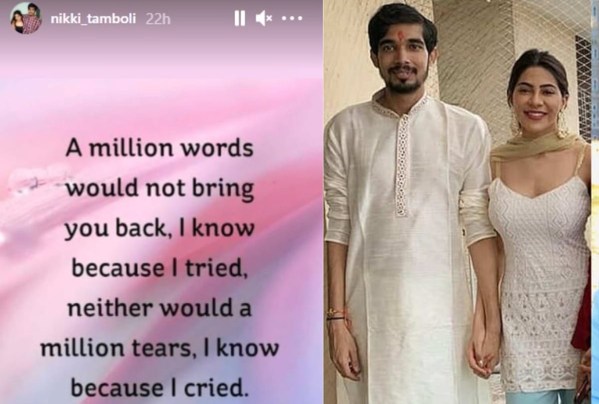 Nikki Tamboli Deletes Emotional Note On Late Brother Jatin And Shares New Post