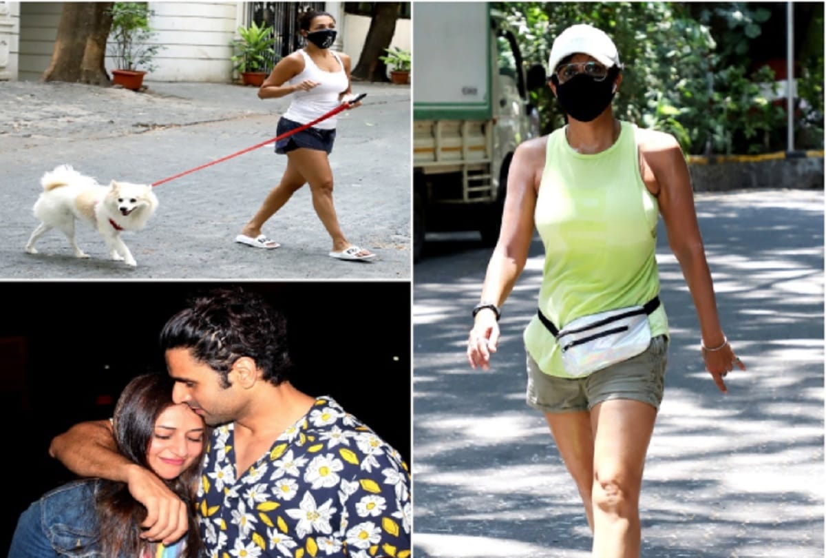 Malaika Arora rahul vaidya divyanka tripathi Spotted, see In pics