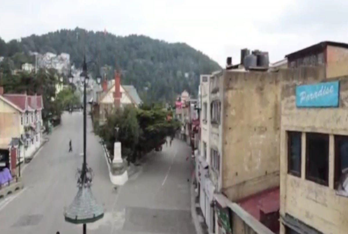 Police is monitoring Shimla with drones, helpline also continues