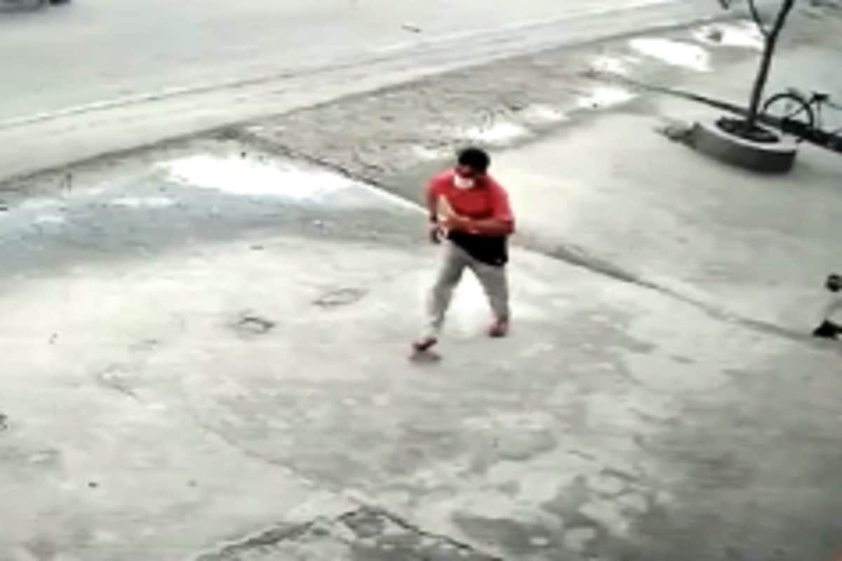 UP Crime: District Panchayat member firing on a youth in Mussoorie village of Meerut, see photos