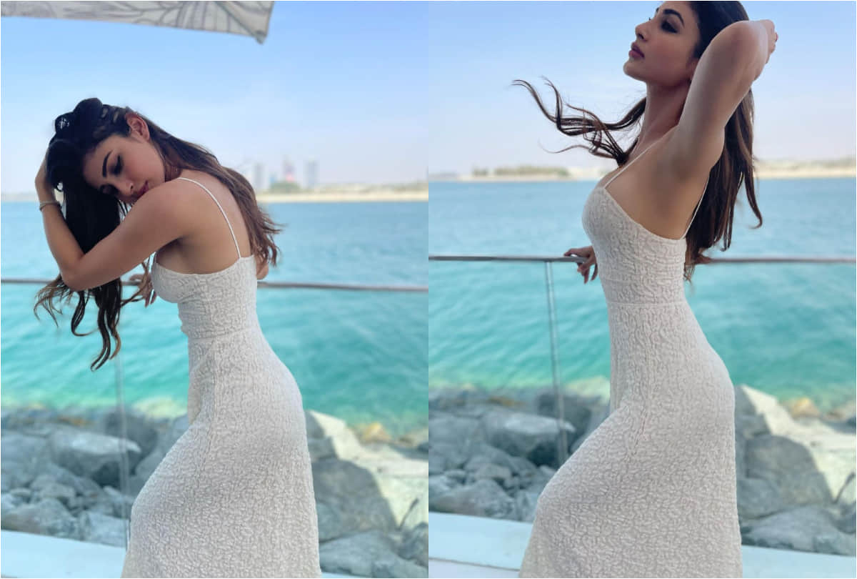 mouni roy shares throwback pic of her vacation looking gorgeous in white dreamy outfi