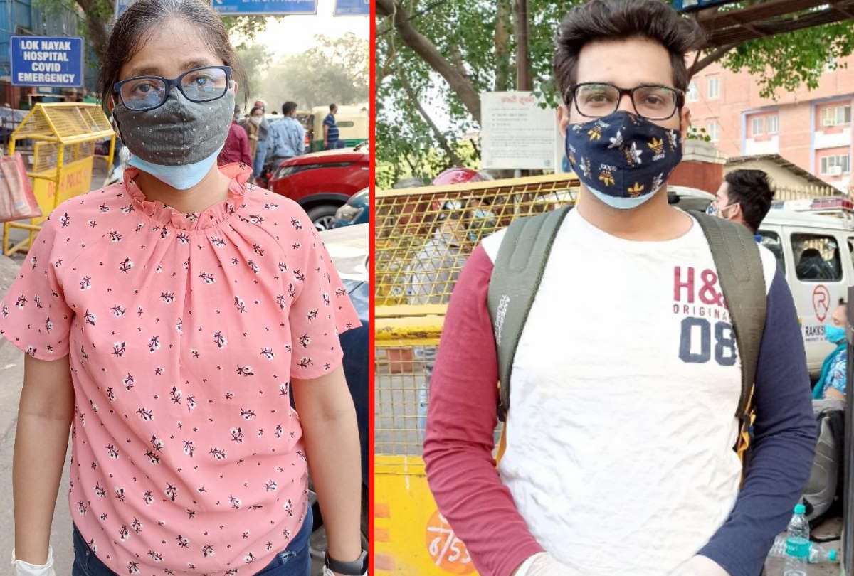 Young man campaign on social media to help of patients beds in hospitals, oxygen and ICU