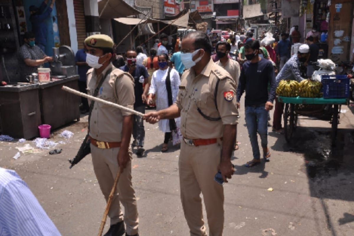 Shamli: market is not getting less crowded, the risk of spreading the infection increases