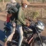 मप्र: शव को बाइक पर बांधकर ले जाते परिजन