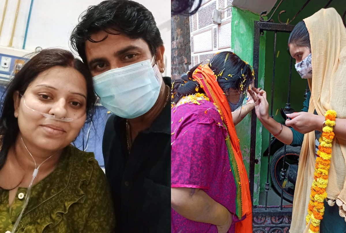 Corona infected Man arrange oxygen for sister save life by drive ambulance in gorakhpur