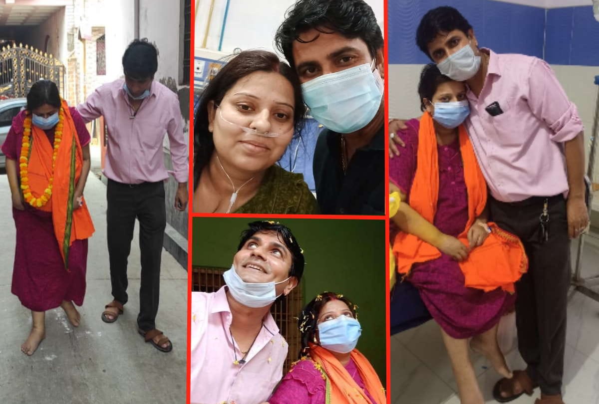 Corona infected Man arrange oxygen for sister save life by drive ambulance in gorakhpur