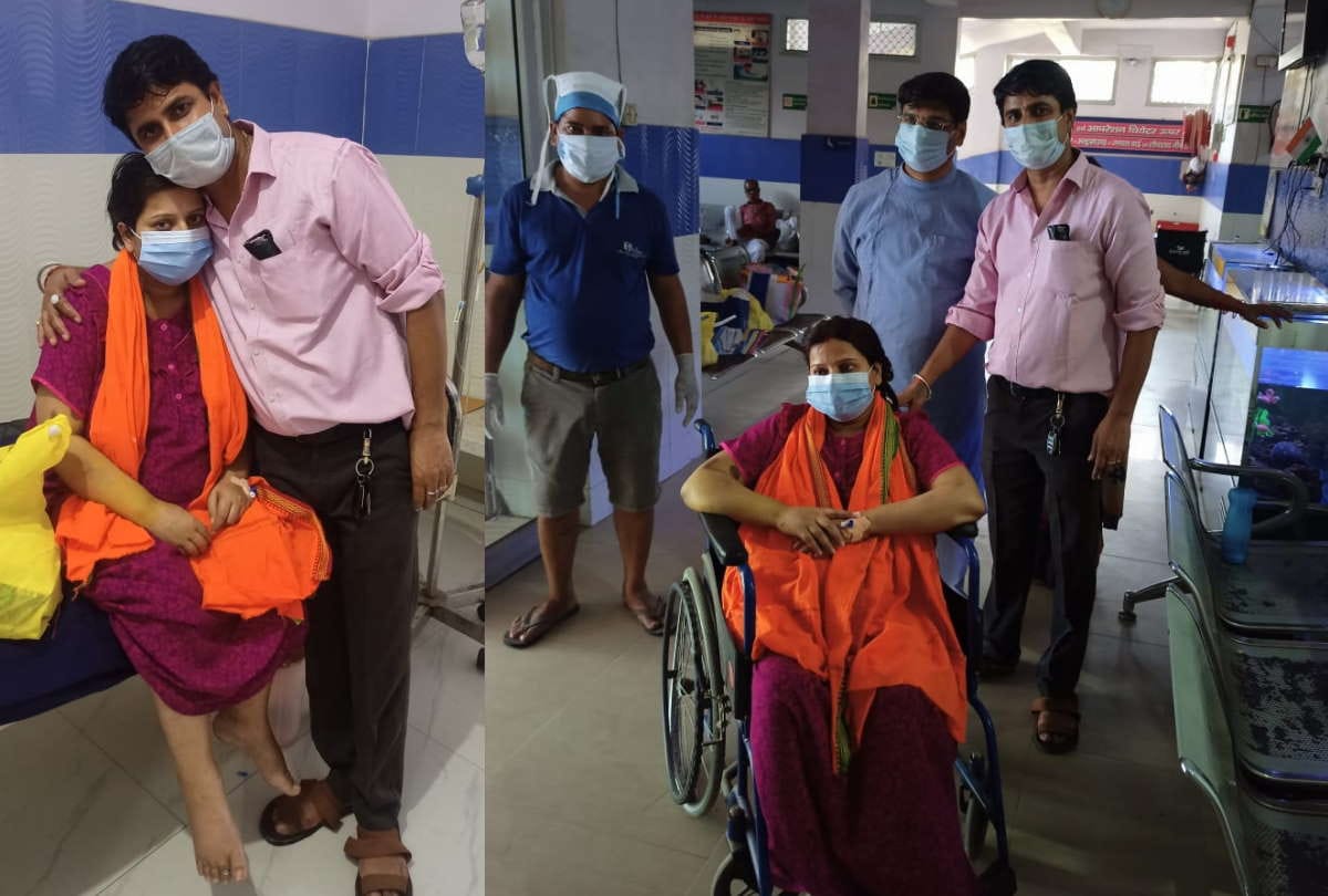 Corona infected Man arrange oxygen for sister save life by drive ambulance in gorakhpur