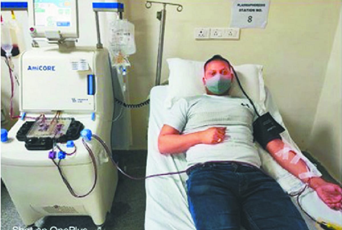 Sub Inspector of Delhi Police donate plasma and saved the life of Covid positive pregnant woman