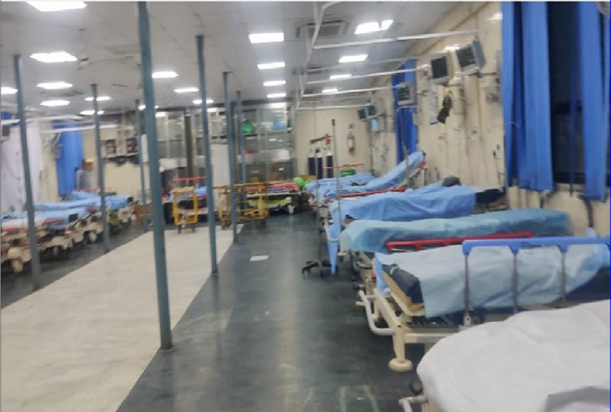 40 percent non corona infectious patients did not reach the hospital