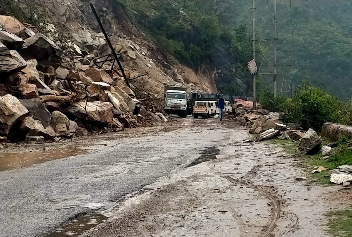 Himachal News: Chandigarh Manali Highway closed due to Landslide