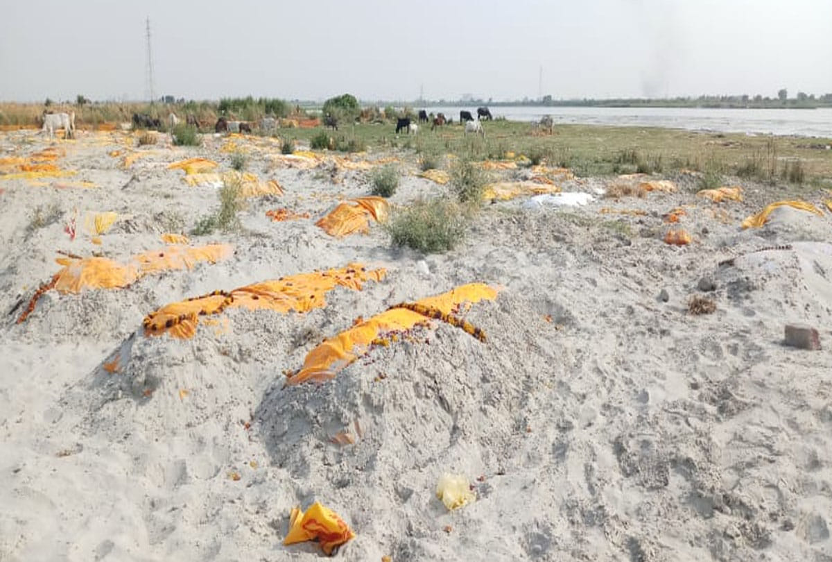 bodies buried on pits, Coronavirus news