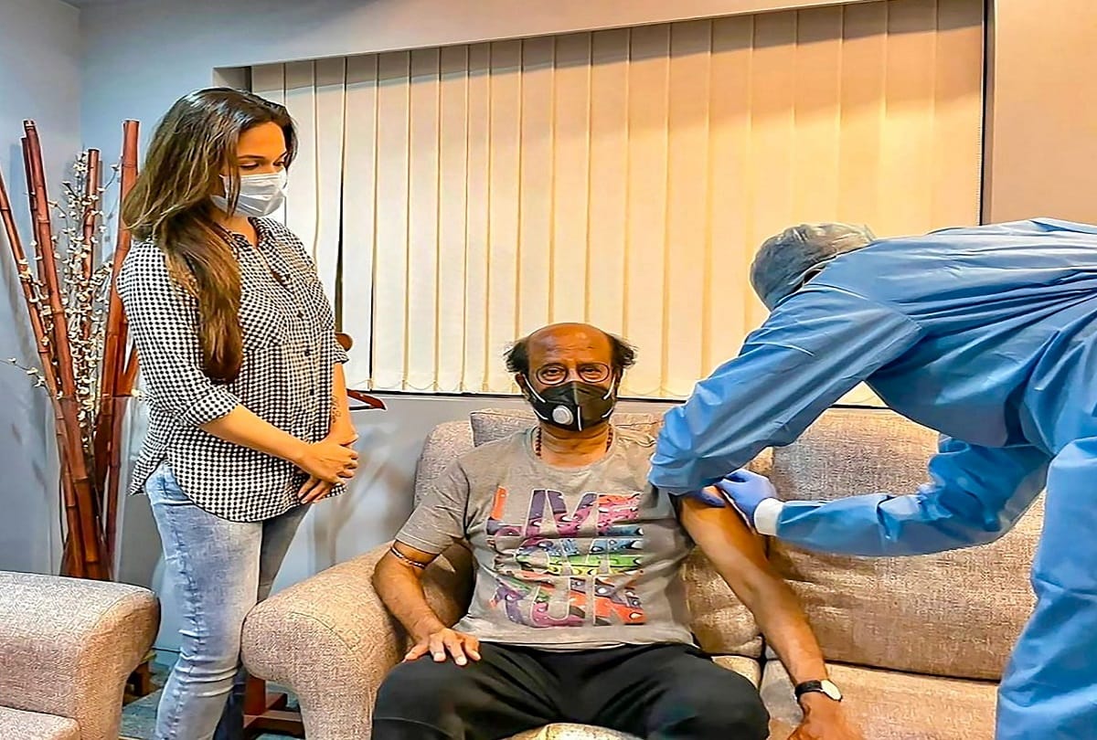 Rajinikanth takes second dose of Covid-19 vaccine today