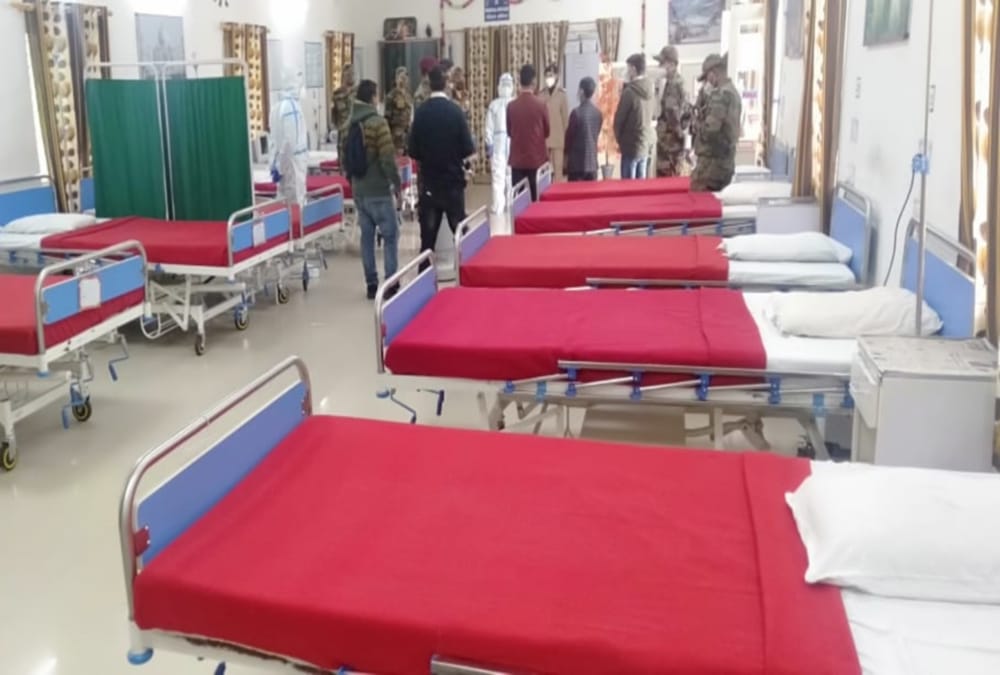 Coronavirus in Uttarakhand : Indian Army 50 Bed Covid Hospital Ready in Joshimath